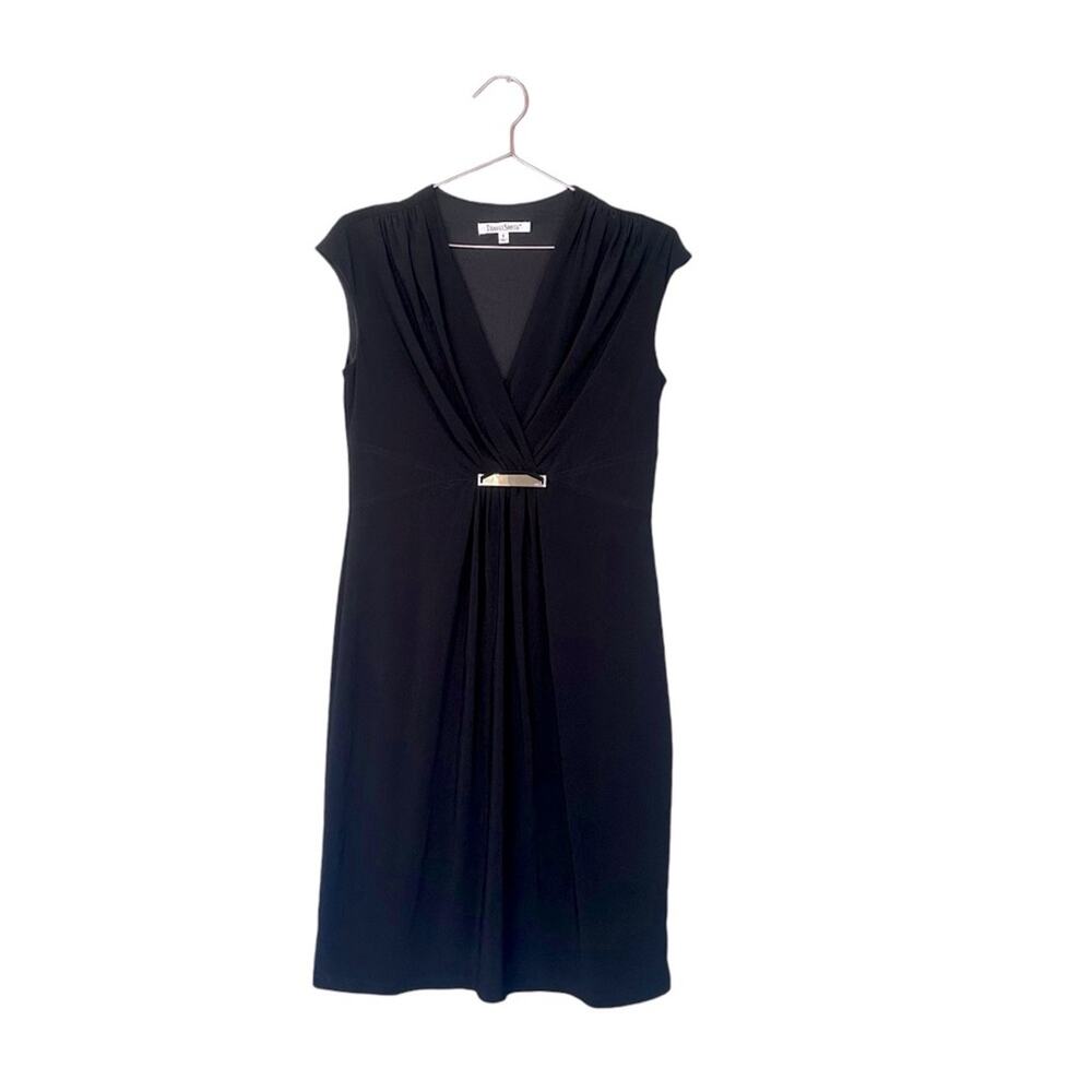TravelSmith Women's Black Sleeveless Dress size 6